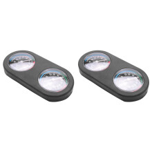 2X Reptile Tank Thermometer Hygrometer Temperatur Luft Feuchtigkeits ÜBerwachung für Vivarium Terrarium