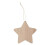 20X Wooden Star Shapes, Plain Wood  Tags with Hole (10Cm) 4