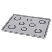 2X Flocked Beading Bead Board Bracelet Design Tray Jewellery Making DIY Tool Gray