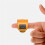 2X  Digital LCD Electronic Finger Ring Hand Tally Counter 6 Digit Rechargeable Counters Clicker-White 5