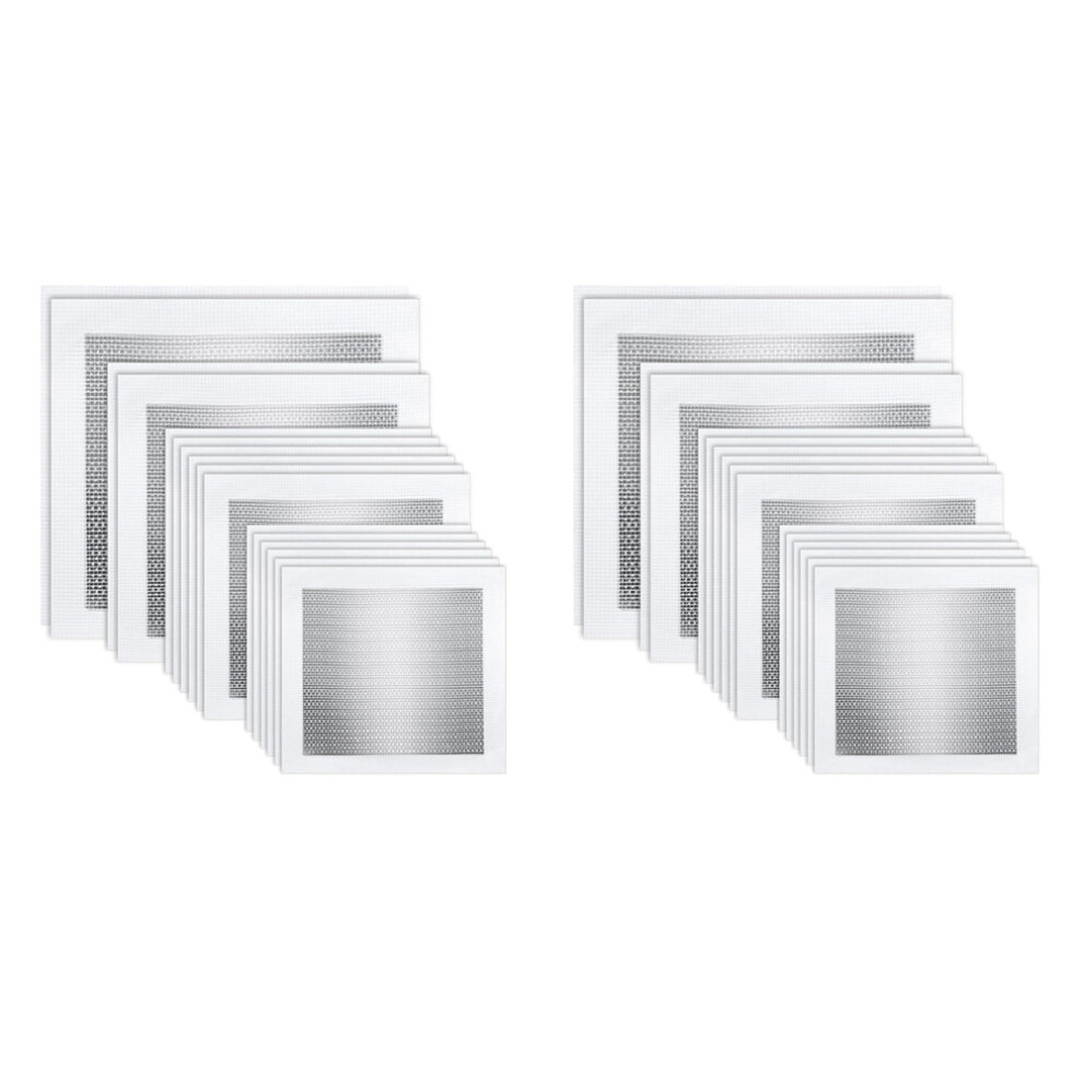 Photos - Car Service Station Equipment Drywall Repair Kit 32 Piece Drywall Patches Aluminum Drywall Patch Repair Kit Mesh Drywall Patch Kit (2/4/6/8 Inch)