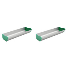 2PC Aluminum Alloy 8 Inch (20CM) Emulsion Scoop Coater Silk Screen Printing Press Tool