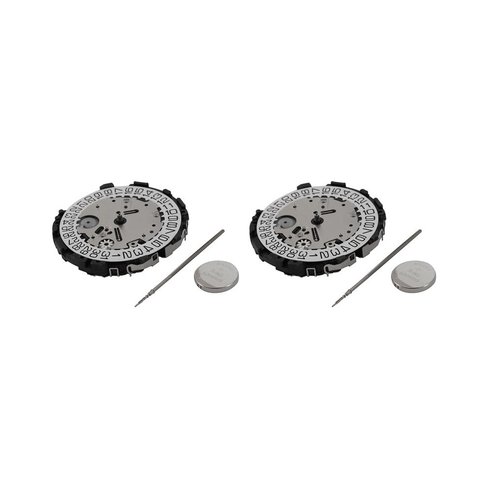 2X Single Calendar Vr32 Quartz Movement High Accuracy Movement Replaceable Vr32a Vr32b Electronic Watch Wrist Parts 4713096875952