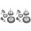 2X Wire Brush for Drill, Wire Wheel Brush Cup Set, Stripping and Drill Attachment 1