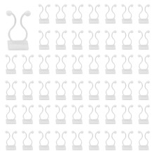 150PCS Invisible Wall Vines Fixture , Plant Climbing Wall Fixture Clips, for Home Garden Wall Sticky Hook Middle