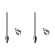 2X Metal Stylus Nib for 2 Paper Tablet Multifunction Portable Nibs Style 1