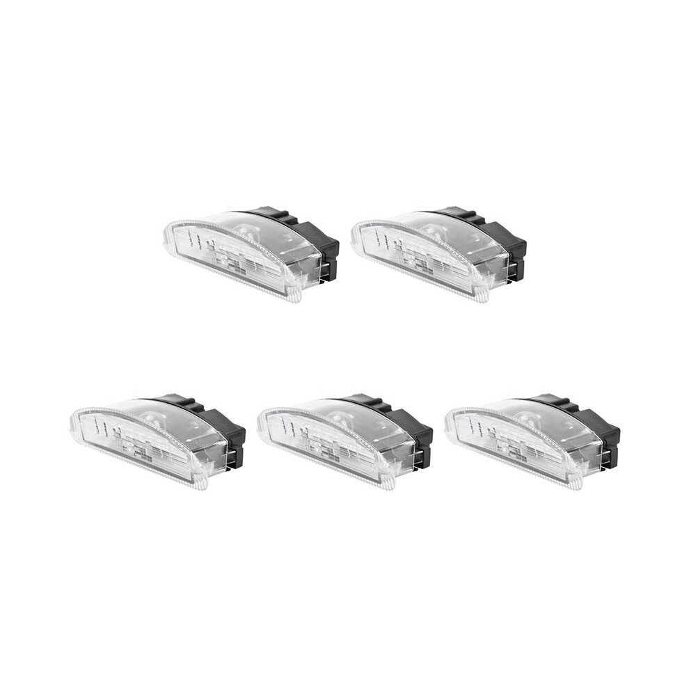 5 Pcs Car Led Number License Plate Lamp For Clio Mk2 Twingo 7700410754 Light 6032476643300