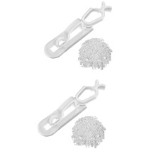 Lot de 200 Clips Tout-en-un pour LumièRes de NoëL, Crochets Universels pour GouttièRes et Bardeaux pour Accrocher C7, C9 et LumièRes