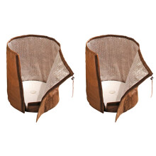 2X Thermo-Topfschutz für Pflanzen, Blumentopfschutz, Winterschutz, Kälteschutz, Frostschutz 50 X 45 cm