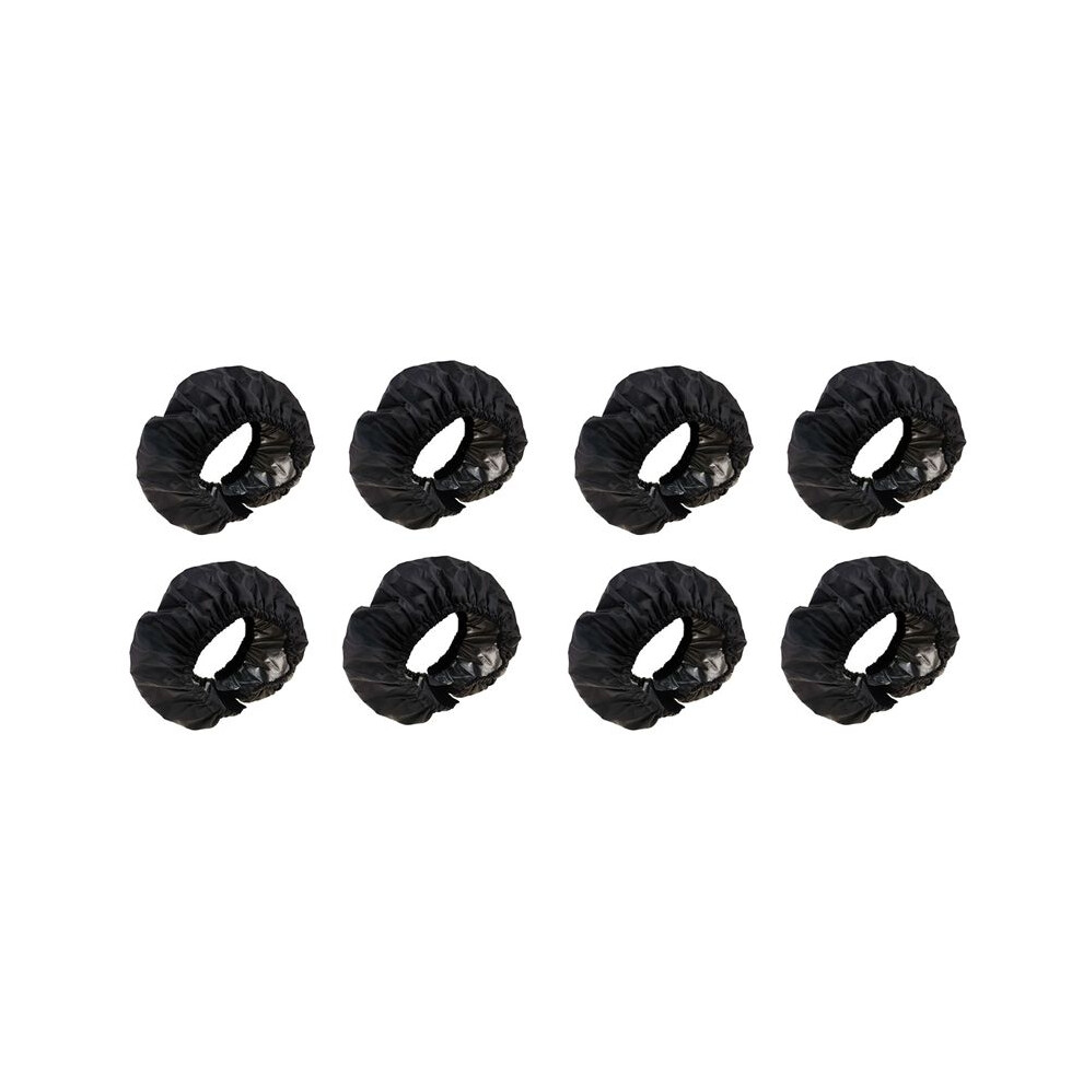 8x Baby Stroller Wheel Cover Dustproof Wheelchair Tire Protector Infant Pushchair Pram Wheel Anti-Dirty Cover 25CM