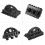 2X 6-String Guitar Strings Lock Nut Set Headless Electric Guitar String Locking Nut Set Guitar Bridge Accessories 2
