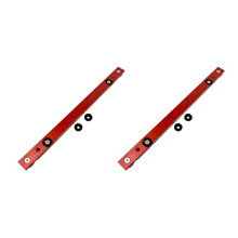 2st 300 mm Houtbewerking Aluminium Verstekrail T-Track T-Sleuf Tafelzaag Router Verstekmeter Staaf Doe-Het-Zelf Gereedschap Rood