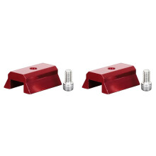 2X Convex-Style Dovetail Rail Plate - 42mm (1.65Inch) Length for Telescope Finder Scope Smartphone Base Expand