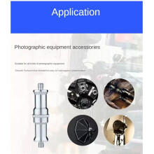 12Pcs 1/4Inch to 3/8Inch Male Thread Adapter Double-Ended Spigot Stud Male Adapter Camera Screw Photograph Hand Tool
