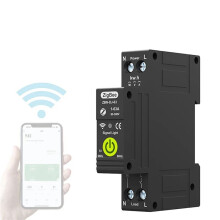 2X Tuya Zigbee Intelligenter Leistungsschalter Timing Photovoltaik Bidirektionale Messung Energiezähler Automatische Wiedereinschaltung