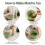 2X Set per Matcha, Set da Tè Giapponese Comprende Ciotola per Matcha con Beccuccio, Supporto per Matcha, Matcha In Bambù e Paletta In Bambù 3