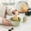 2X Set per Matcha, Set da Tè Giapponese Comprende Ciotola per Matcha con Beccuccio, Supporto per Matcha, Matcha In Bambù e Paletta In Bambù 6