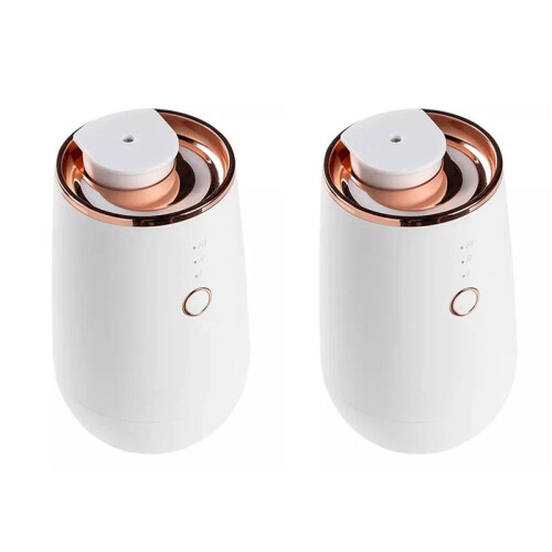2X Waterless Essential Oil Aromatherapy Diffuser Office Desktop Portable Electric White