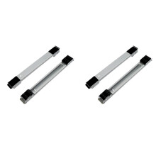 2X Base de Machine à Laver Pieds de Chariot Support de Réfrigérateur Télescopique Réglable Mobile Roue pour Sèche-Linge Réfrigérateur - Gris