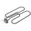 2X for  66631 Heating Elements Barbecue Grill Heating Pipe  Q140 Q1400 Replacement Accessories,EU Plug 4