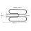2X for  66631 Heating Elements Barbecue Grill Heating Pipe  Q140 Q1400 Replacement Accessories,EU Plug 6