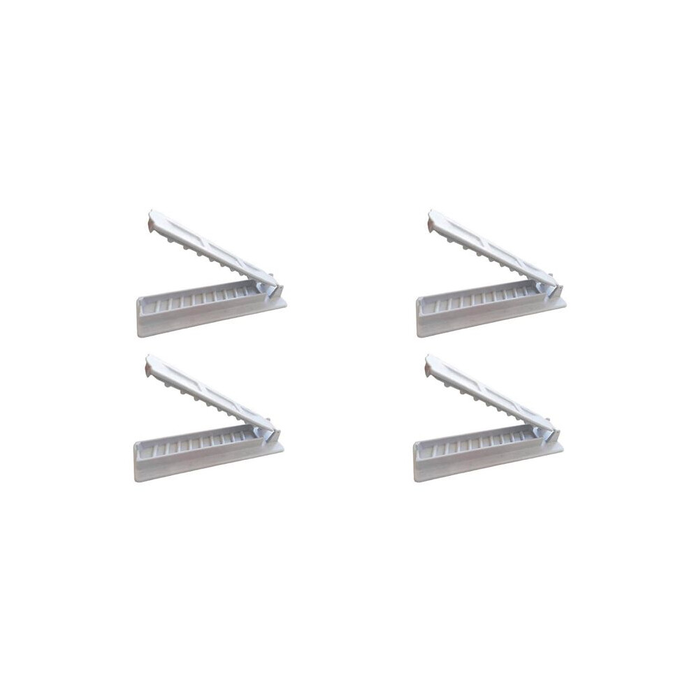 4Pcs Kebab Maker Bbq Meat Skewer Machine Reusable For Kebab Press Maker Barbecue For Kitchen Grill Accessories,White 6031386996865