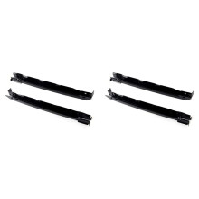 2 Pair Front Left Right Bumper Bracket Frame 2118801114 2118801214 for - S-Class W211 E320 E350 06-09 E500