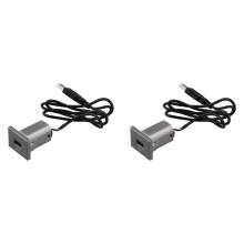 2X Car USB Input Adapter Audio Radio U-Disk Flash Socket Interface Cable for Focus 2 Mk2 2009-2011 Accessories