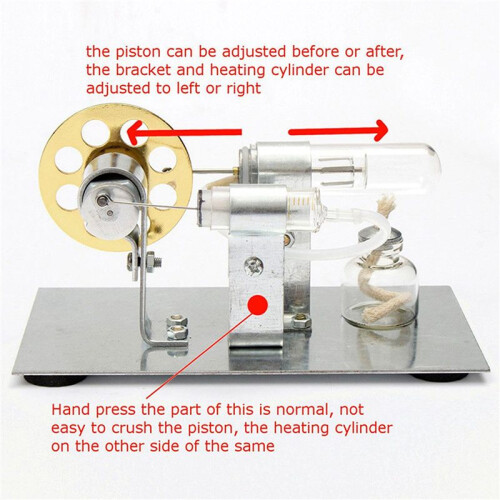 3X Stirling Engine Model Science Experiment Physics Experiment Generator Model Science and Education 2