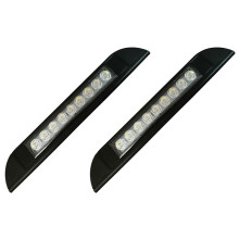 2X 9 LED Awning Light 12V 24V Waterproof 256mm Exterior Caravan Motorhome Strip Lamp Black
