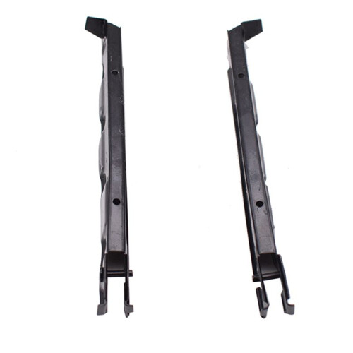 2 Pair Front Left Right Bumper Bracket Frame 2118801114 2118801214 for - S-Class W211 E320 E350 06-09 E500 2