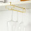 2X Vinglasställ, Underskåp Metall Vinglashållare, Stemware Rack, Hängande Vinglas Stroage Rack Organizer-A 1