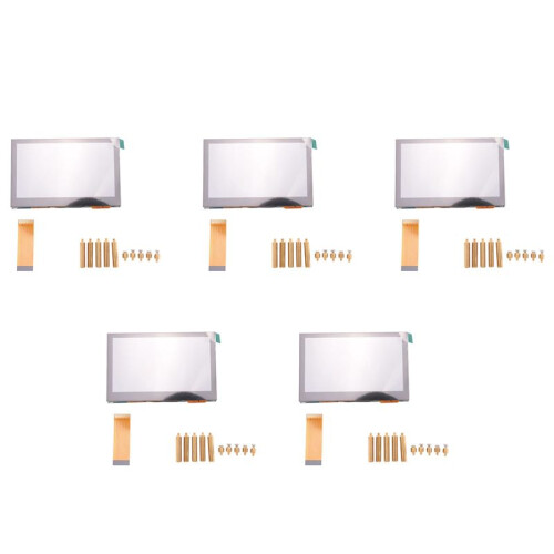5X Waveshare Visor LCD  de 4,3 Polegadas para Raspberry Pi 4B/3B+/3A+/3B/2B/B+/A+ Monitor de Tela de Toque Capacitivo IPS 800X480