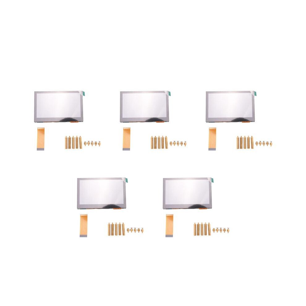 5X Waveshare 4.3Inch Lcd Display For Raspberry Pi 4B/3B+/3A+/3B/2B/B+/A+ Ips Capacitive Touch Screen Monitor 800X480 4712030777376