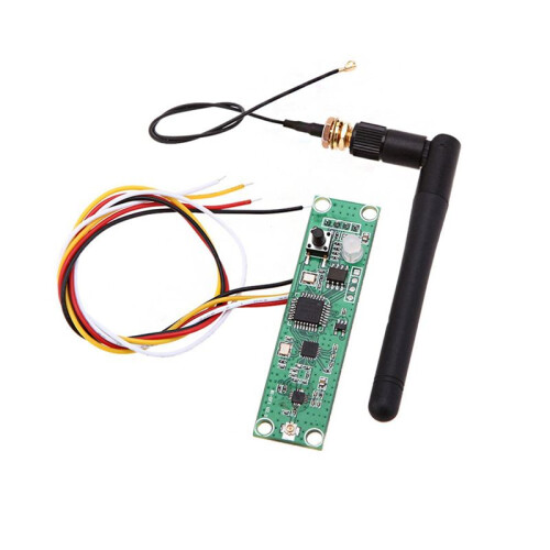 2X 2.4G DMX Wireless Controller DMX512 Transmitter Receiver 2 in 1 PCB Module with Antenna for Built-in DIY Stage Light 2