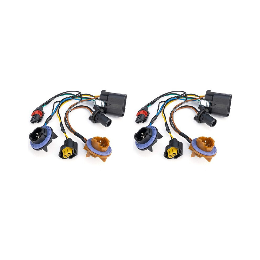 2X Car Lamp Wiring Harness For Suburban 1500 2500 Tahoe Avalanche Headlight Wiring Harness 15950809 6033116821263