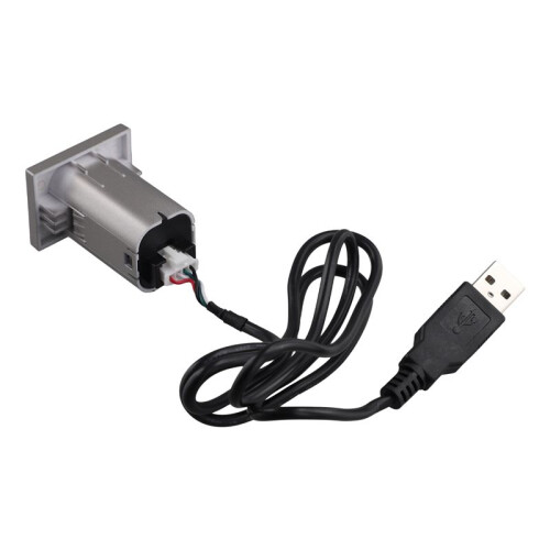 2X Car USB Input Adapter Audio Radio U-Disk Flash Socket Interface Cable for  Focus 2 Mk2 2009-2011 Accessories 1