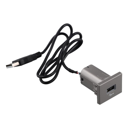 2X Car USB Input Adapter Audio Radio U-Disk Flash Socket Interface Cable for  Focus 2 Mk2 2009-2011 Accessories 2
