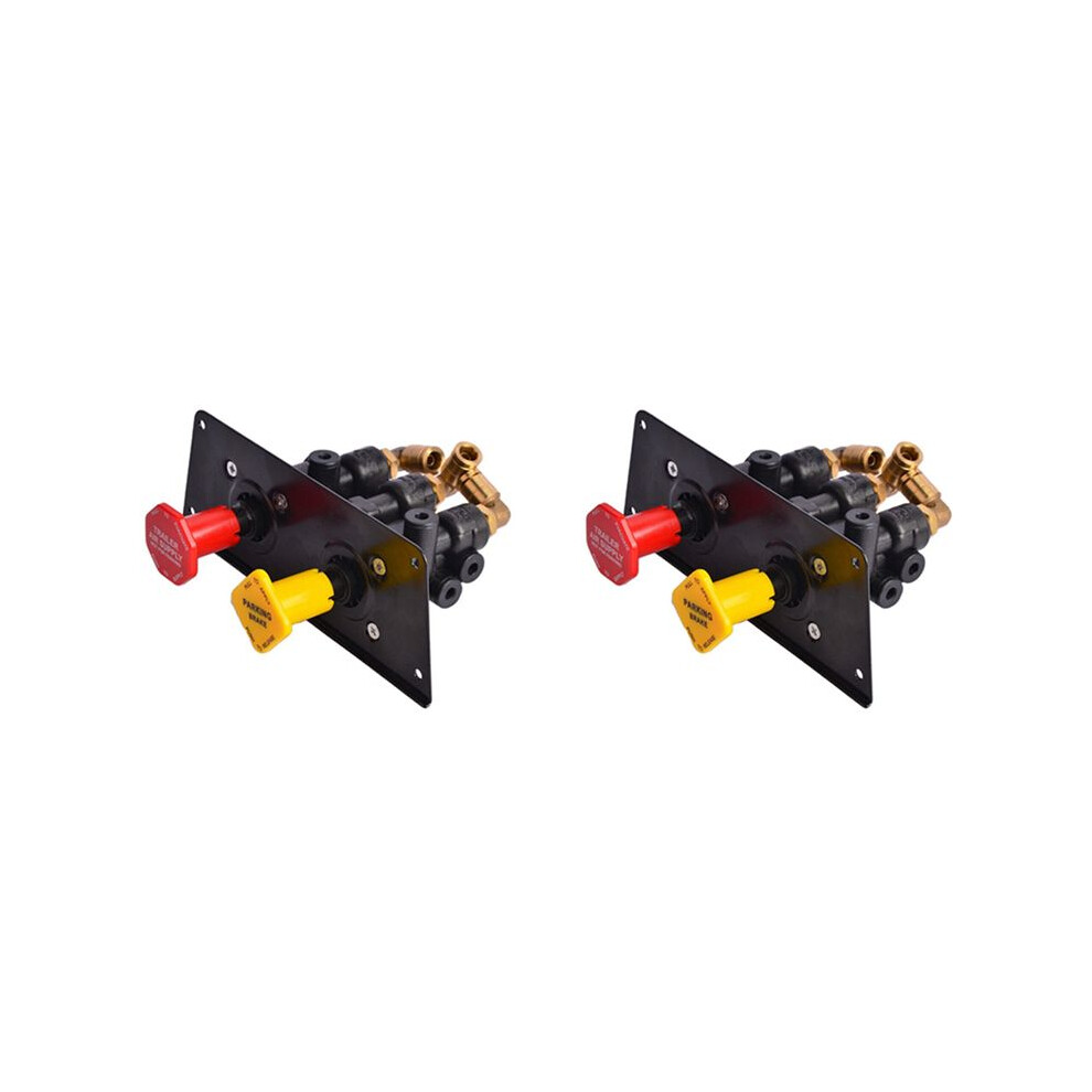 2X Dash Control Valve Module Trailer Parking Brake 801631 For Freightliner Car Accessories 4712651686644