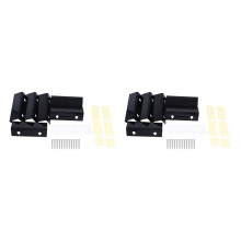 Black Vinyl Record Shelf Wall Mount 12 Pack,Vinyl Holder Wall,Acrylic Album Record Holder Display