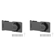 2X Keyless Cabinet Combination ,Cabinet Password Locks for Cabinet,Mailbox,Office File Cabinet Lock Black