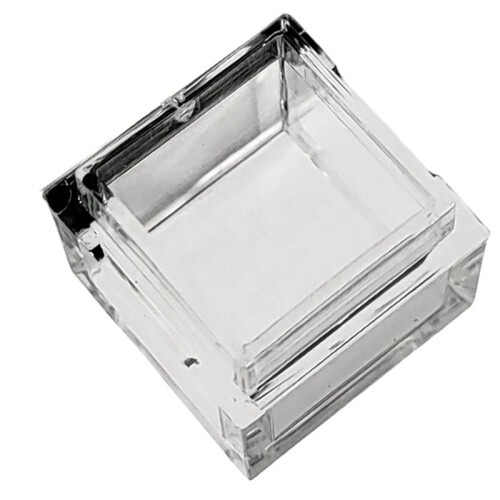 20Pcs Acrylic Box Trays for 0.39Inch 10mm Elements Cubes Clear Case Periodic Table Bracket for Elements Collections 1