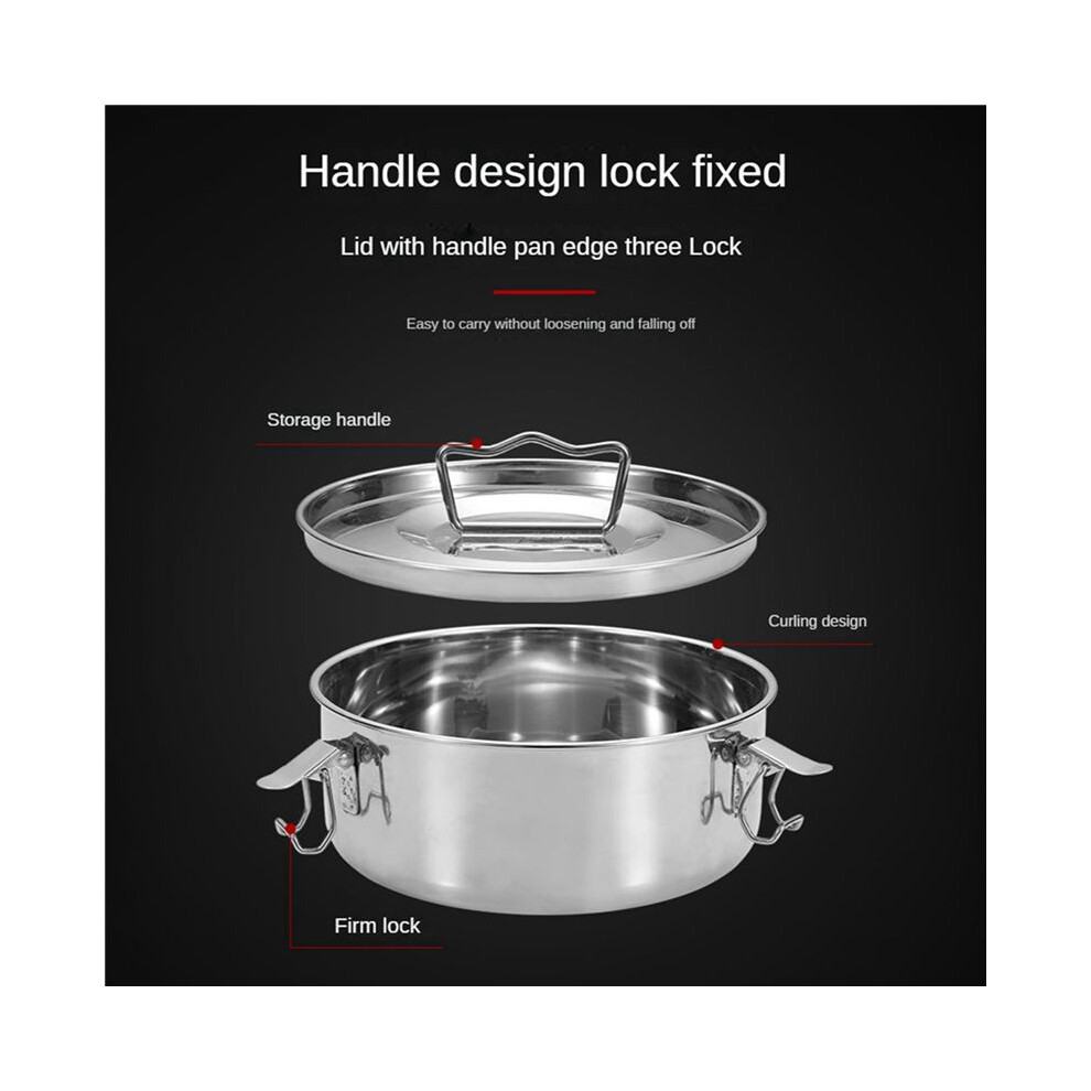 Typecat 2X Flan Pan Flanera Mold, Stainless Steel Flan Mold With Lid - Flan Maker For 6 Quart Pot