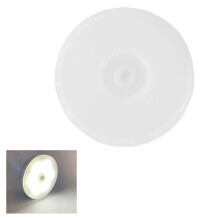 6X Lâmpada Noturna com Sensor de Movimento PIR LED Luz Noturna USB RecarregáVel e ReguláVel para Luz de ArmáRio Luz de ArmáRio Sem Fio -Branco
