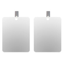 2X Shower Mirror Fogless for Shaving Mirror for Shower,Unbreakable Deluxe Organic Glasss Makeup Mirror Small