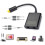 2X Dual Port Digitale Optische Vezel Audiosplitterkabeladapter 1 in 2 Uit 4