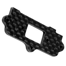 2X RC Car Carbon Fiber Cover Plate for 1/10 MP10 MP9E Op to-209-S RC Car Upgrade Accessories