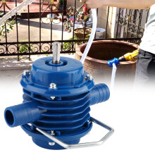 Blue Mini Self Priming Hand Electric Water Pump 125*107*78.6mm