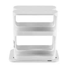 2X Kitchen Storage Rotating Rack Multi-Layer Storage Rack Cabinet Food Ingredient Storage Pull-Type Rotating Spice Rack