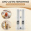 2X Kitchen Storage Rotating Rack Multi-Layer Storage Rack Cabinet Food Ingredient Storage Pull-Type Rotating Spice Rack 9